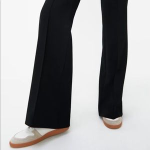 Zara Black flare dress pant.